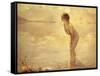 Chabas: September Morn-Paul Chabas-Framed Stretched Canvas