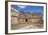 Chac Mask (Rain God), the Palace, Labna, Mayan Ruins, Yucatan, Mexico, North America-Richard Maschmeyer-Framed Photographic Print