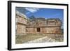 Chac Mask (Rain God), the Palace, Labna, Mayan Ruins, Yucatan, Mexico, North America-Richard Maschmeyer-Framed Photographic Print