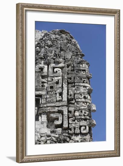 Chac Masks, Structure Xx, Chicanna-Richard Maschmeyer-Framed Photographic Print