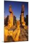 Chac-Mool Statue at the Temple of Warriors Ruins-Bob Krist-Mounted Photographic Print