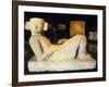 Chac-Mool Statue Originating from the Temple of the Planet Venus, Chichen Itza-null-Framed Giclee Print