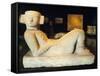 Chac-Mool Statue Originating from the Temple of the Planet Venus, Chichen Itza-null-Framed Stretched Canvas
