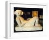 Chac-Mool Statue Originating from the Temple of the Planet Venus, Chichen Itza-null-Framed Giclee Print