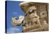 Chac Rain God Mask, the Church (La Iglesia), Chichen Itza, Yucatan, Mexico, North America-Richard Maschmeyer-Stretched Canvas