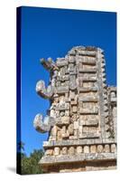 Chac Rain God Masks, the Palace, Xlapak, Mayan Archaeological Site, Yucatan, Mexico, North America-Richard Maschmeyer-Stretched Canvas