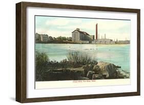 Chace Mills, Fall River, Mass.-null-Framed Art Print