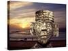 Chacmool Statue, Cancun, Mexico-Demetrio Carrasco-Stretched Canvas