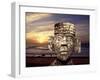 Chacmool Statue, Cancun, Mexico-Demetrio Carrasco-Framed Photographic Print