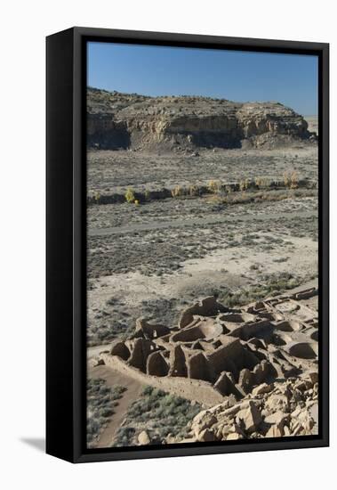 Chaco Culture National Historical Park-Richard Maschmeyer-Framed Stretched Canvas