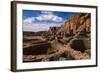 Chaco Ruins in the Chaco Culture Nat'l Historic Park, UNESCO World Heritage Site, New Mexico, USA-Michael Runkel-Framed Photographic Print