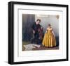 Chaconne Cellist and a Girl-Douglas Adams-Framed Collectable Print