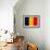 Chad Flag Design with Wood Patterning - Flags of the World Series-Philippe Hugonnard-Framed Art Print displayed on a wall