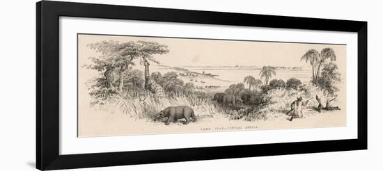 Chad, Lake Chad 19C-null-Framed Art Print