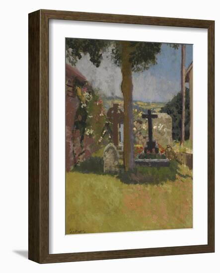 Chagford Churchyard, Devon, 1915-Walter Richard Sickert-Framed Giclee Print