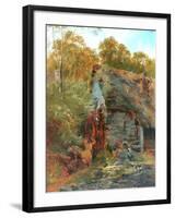 Chagford Mill, Devon-John Syer-Framed Giclee Print