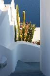 Santorini Greece. White Town on the Rocks by the Sea.-chagin-Photographic Print