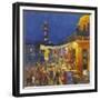 Chai Cafe in Clock Tower Square, Jodphur, 2017-Andrew Gifford-Framed Giclee Print