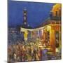 Chai Cafe in Clock Tower Square, Jodphur, 2017-Andrew Gifford-Mounted Giclee Print