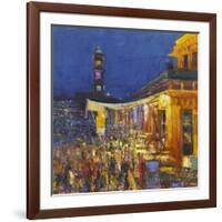 Chai Cafe in Clock Tower Square, Jodphur, 2017-Andrew Gifford-Framed Giclee Print