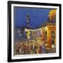 Chai Cafe in Clock Tower Square, Jodphur, 2017-Andrew Gifford-Framed Giclee Print