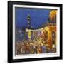 Chai Cafe in Clock Tower Square, Jodphur, 2017-Andrew Gifford-Framed Giclee Print