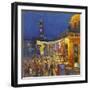 Chai Cafe in Clock Tower Square, Jodphur, 2017-Andrew Gifford-Framed Giclee Print