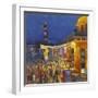 Chai Cafe in Clock Tower Square, Jodphur, 2017-Andrew Gifford-Framed Giclee Print