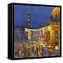 Chai Cafe in Clock Tower Square, Jodphur, 2017-Andrew Gifford-Framed Stretched Canvas