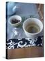 Chai Tea in Tea Bowl, Star Anise Behind-Deirdre Rooney-Stretched Canvas