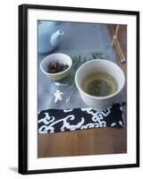 Chai Tea in Tea Bowl, Star Anise Behind-Deirdre Rooney-Framed Photographic Print