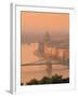 Chain Bridge and Danube River, Budapest, Hungary-Jon Arnold-Framed Photographic Print