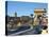 Chain Bridge and Royal Palace on Castle Hill, Budapest, Hungary-Doug Pearson-Stretched Canvas