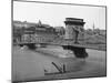 Chain Bridge in Budapest-null-Mounted Photographic Print