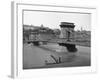 Chain Bridge in Budapest-null-Framed Photographic Print