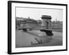 Chain Bridge in Budapest-null-Framed Photographic Print