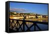 Chain Bridge, Matyas Church (Matthias Church) and Fisherman's Bastion, Budapest, Hungary, Europe-Neil Farrin-Framed Stretched Canvas