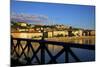 Chain Bridge, Matyas Church (Matthias Church) and Fisherman's Bastion, Budapest, Hungary, Europe-Neil Farrin-Mounted Photographic Print