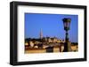 Chain Bridge, Matyas Church (Matthias Church) and Fisherman's Bastion, Budapest, Hungary, Europe-Neil Farrin-Framed Photographic Print