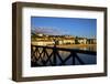 Chain Bridge, Matyas Church (Matthias Church) and Fisherman's Bastion, Budapest, Hungary, Europe-Neil Farrin-Framed Photographic Print