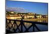 Chain Bridge, Matyas Church (Matthias Church) and Fisherman's Bastion, Budapest, Hungary, Europe-Neil Farrin-Mounted Photographic Print