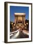 Chain Bridge (Szechenji Lanchid) at Twilight-Kimberly Walker-Framed Photographic Print