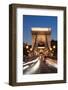 Chain Bridge (Szechenji Lanchid) at Twilight-Kimberly Walker-Framed Photographic Print