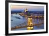 Chain Bridge-Neil Farrin-Framed Photographic Print