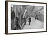 Chain Bridge-null-Framed Art Print