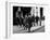 Chain Gang of New York Stock Exchange Carrying Traded Securities to Banks and Brokerage Houses-Carl Mydans-Framed Photographic Print