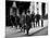 Chain Gang of New York Stock Exchange Carrying Traded Securities to Banks and Brokerage Houses-Carl Mydans-Mounted Photographic Print