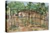 Chain Link Gates, Italy-Christine McKechnie-Stretched Canvas