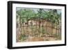 Chain Link Gates, Italy-Christine McKechnie-Framed Giclee Print