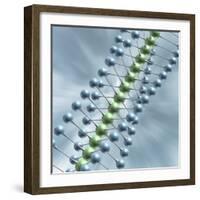 Chain of Molecules-null-Framed Photographic Print